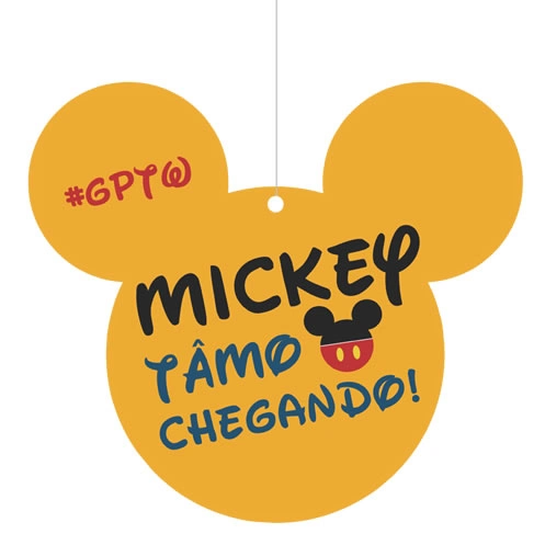 Móbile promocional em Campinas